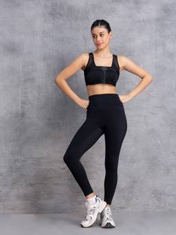 Chelvet - Posture Correcting Full Coverage Bra Black
