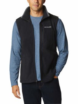 Columbia - Black Fast Trek Fleece Vest Jacket