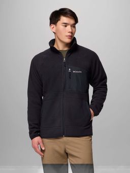 Columbia - Black Fast Trek Overlay Fleece Jacket