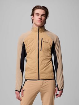 Columbia - Brown Hybrid Fleece Jacket