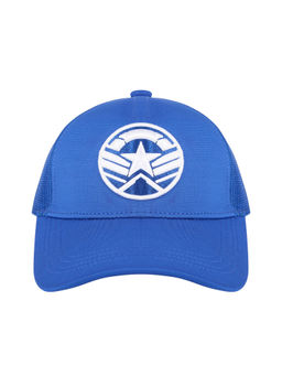 BZ Headwear - Marvel Captain America Mens Trucker Cap - Navy