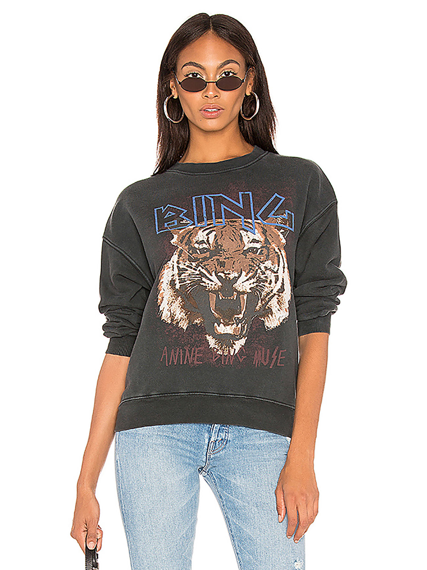 Anine bing sweatshirt tiger Clearance