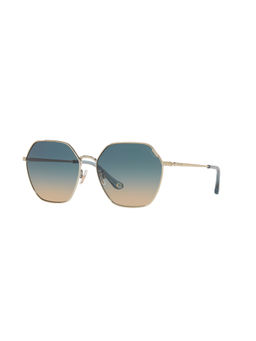 Coach - Women Gradient Blue Lens Irregular Sunglasses - 0HC713290057958