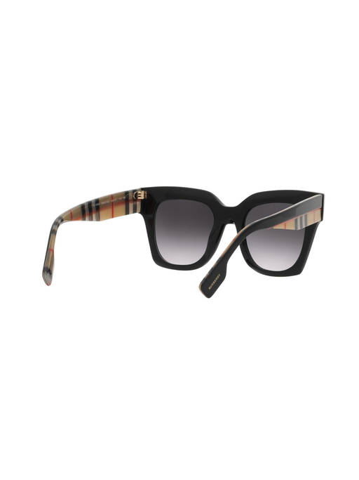Buy Burberry Women Gradient Blue Lens Square Sunglasses  display picture 1