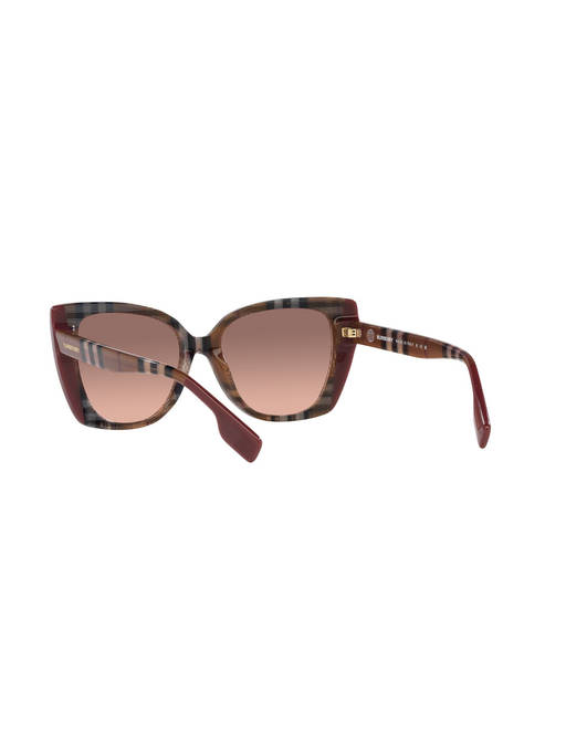 Burberry | Venessa Bordeaux Gradient Brown Sunglasses with Dust-bag & Case Amazon.com: BURBERRY Sunglasses BE 4371 39798H Helena  main image 3