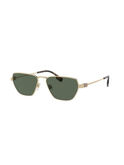 Burberry - Men UV Protected Green Lens Irregular Sunglasses - 0BE314611097156