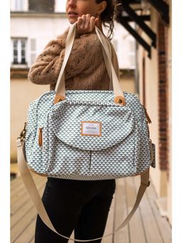 Beaba - Geneva Ii Playprint Green Changing Diaper Bag