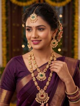 NUI - Womens Gold Plated Jewellery Set