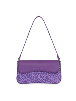 United Colors of Benetton - Purple Women Valeri Baguette Handbag