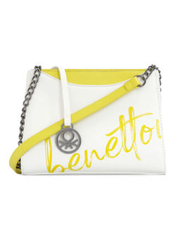 United Colors of Benetton - White Women Ami Sling Bag