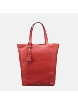 Gioia - Anna Top Zip Tote Bag Red