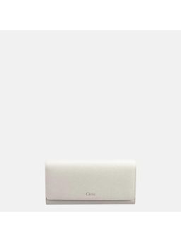 Gioia - Ava Flapover Wallet Off White