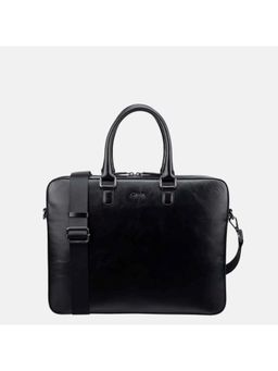 Gioia - Enzo Laptop Bag with Detachable Strap Black
