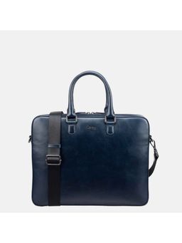 Gioia - Enzo Laptop Bag with Detachable Strap Navy Blue