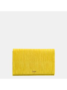 Gioia - Estoril Flapover Clutch Yellow