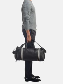 Gioia - Louis-R Holdall Duffle Bag with Detachable Strap Black