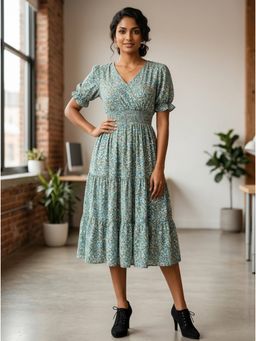 KOTTY - Green Regular Dress for Women