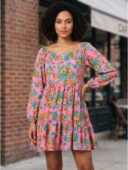 KOTTY - Pink Regular Dress for Women
