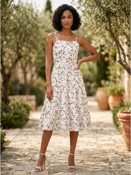 KOTTY - White Regular Dress for Women