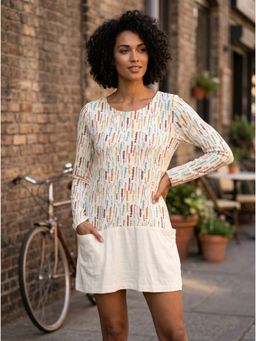 KOTTY - Off White Regular Dress For Women