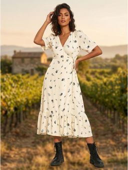 KOTTY - White Regular Dress For Women