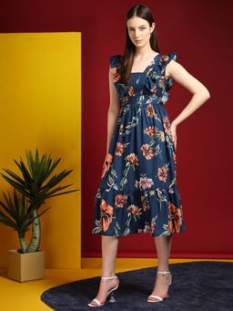 KOTTY - Navy Blue Regular Dress For Women