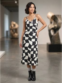 KOTTY - Women's Multi-Color Checks Dress