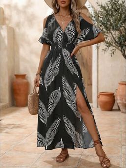 KOTTY - Women's V-Neck Dress