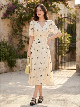 KOTTY - Beige Regular Dress For Women