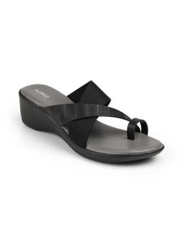 PEPPER - Womens Embossed Strap Wedges Heels