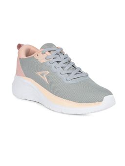 Power - Womens Grey Lightweight Durable Running Shoes