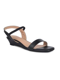 Bata - Womens Ankle Strap Low Wedges Sandals