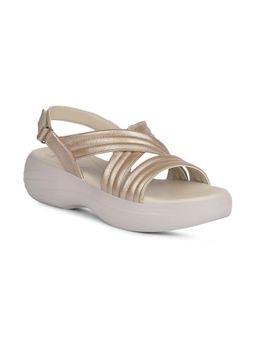 Scholl - Womens Beige Platform Sandals
