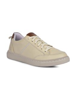 Hush Puppies - Mens Off White Casual Sneakers