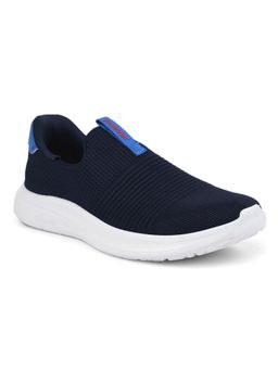 Power - Mens Navy Blue Slip-On Lightweight Running Shoes