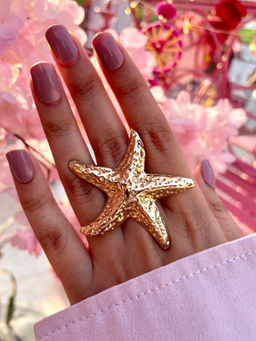 ISHKAARA - Gold Ocean Sea Star Ring