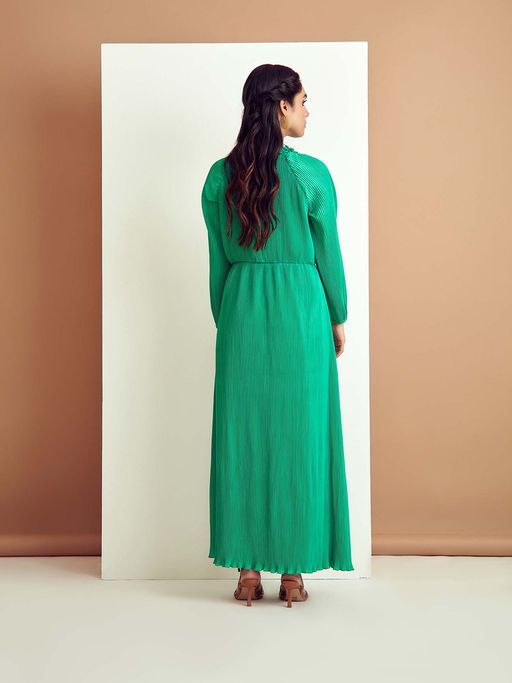 chinese dress ladies Emerald Green Maxi Dress M main image 0