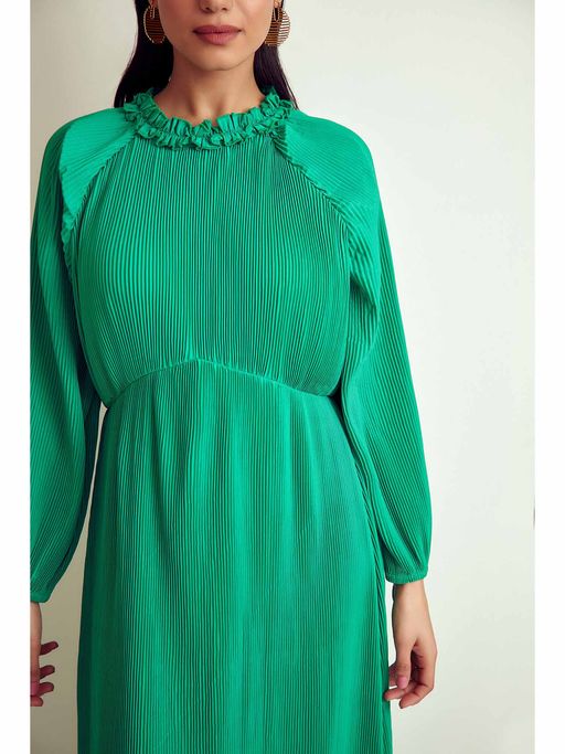 chinese dress ladies Baltic Born Womens Vera Maxi Dress | Emerald main image 0