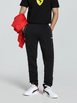Puma - Ferrari Race lim Fit Mens Black Trackpants