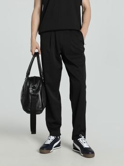 Puma - WARDROBE ES op WV Mens Black Trackpants