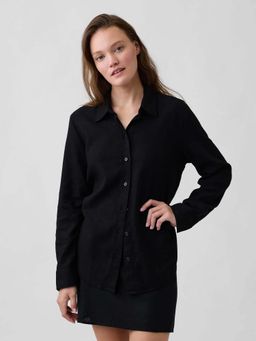 GAP - Black Classic Collar Neck Shirts