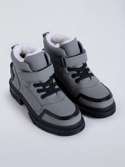 Hopscotch - Grey Boys Casual Casual Boots