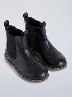 Hopscotch - Black Boys Casual Casual Boots