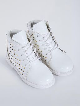 Hopscotch - White Girls Casual Casual Boots