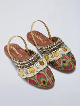 Hopscotch - Multi-Color Girls Party Juttis