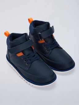 Hopscotch - Navy Blue Boys Casual Casual Boots