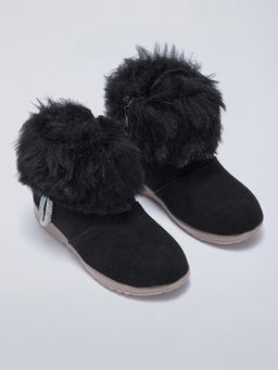 Hopscotch - Black Girls Party Casual Boots