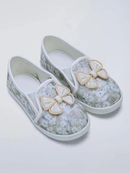 Hopscotch - White Girls Party Loafers