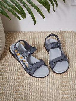 Campus - Black Boys Casual Sandals