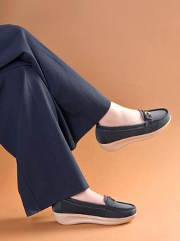 Shoetopia - Black Girls Casual Loafers